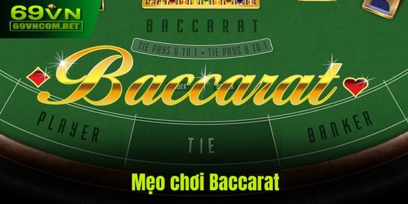 mẹo chơi baccarat